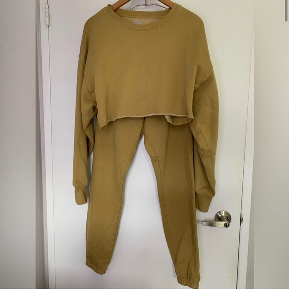 Matching Set TNA Cozy AF Fleece Boyfriend Line - Picture 2 of 9